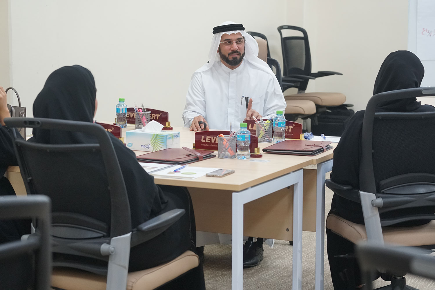 Employees which contributes in serving Sharjah community